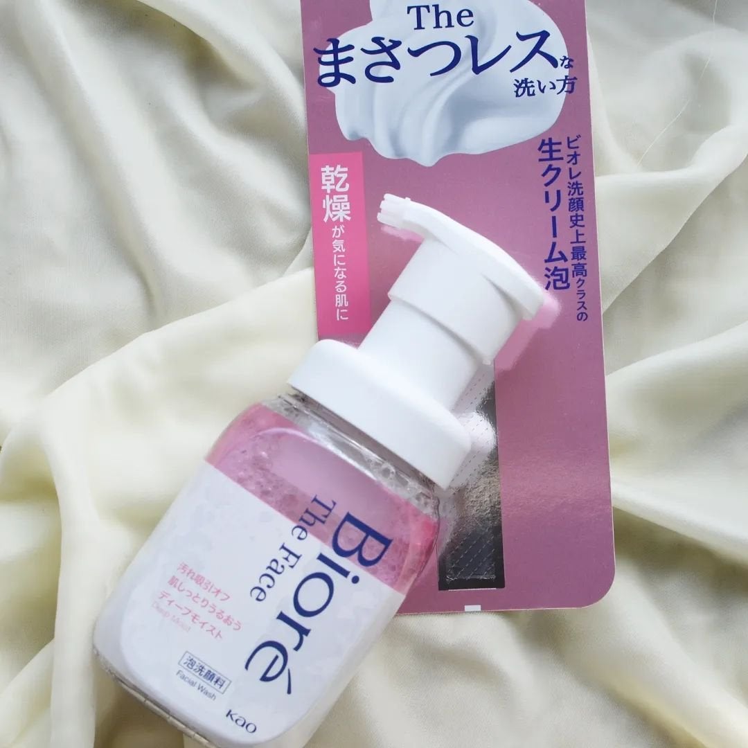 ビオレ ザフェイス 泡洗顔料 ディープモイスト/ビオレ/泡洗顔を使ったクチコミ(2枚目)