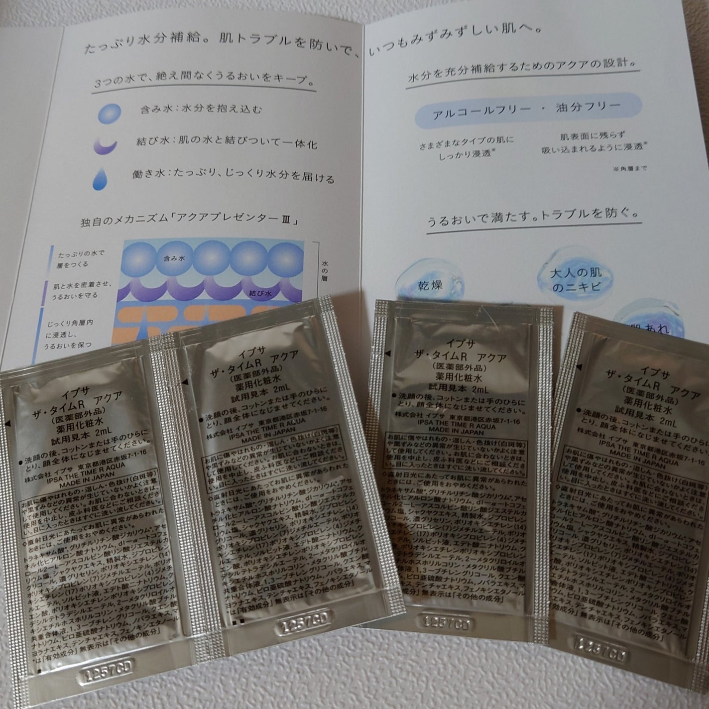 ザ・タイムR アクア/IPSA/化粧水を使ったクチコミ(3枚目)