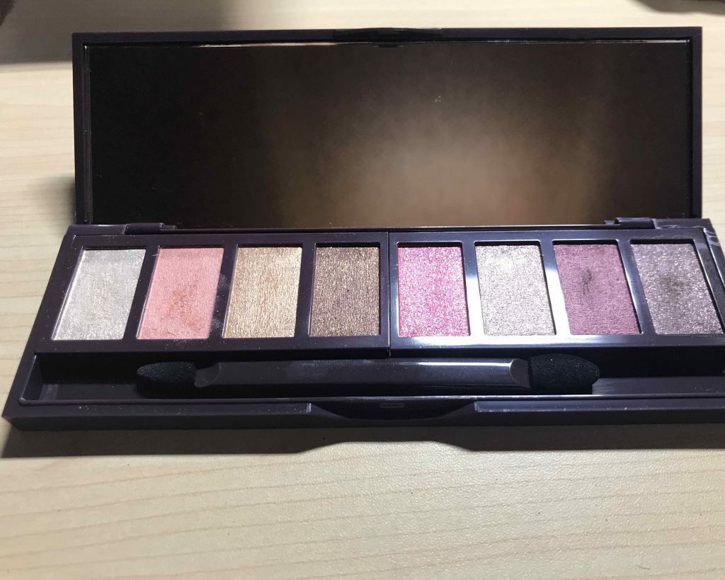 グラマラスリッチ アイパレット (クリスマスコフレ 2018)/Visée/メイクアップキットを使ったクチコミ(2枚目)
