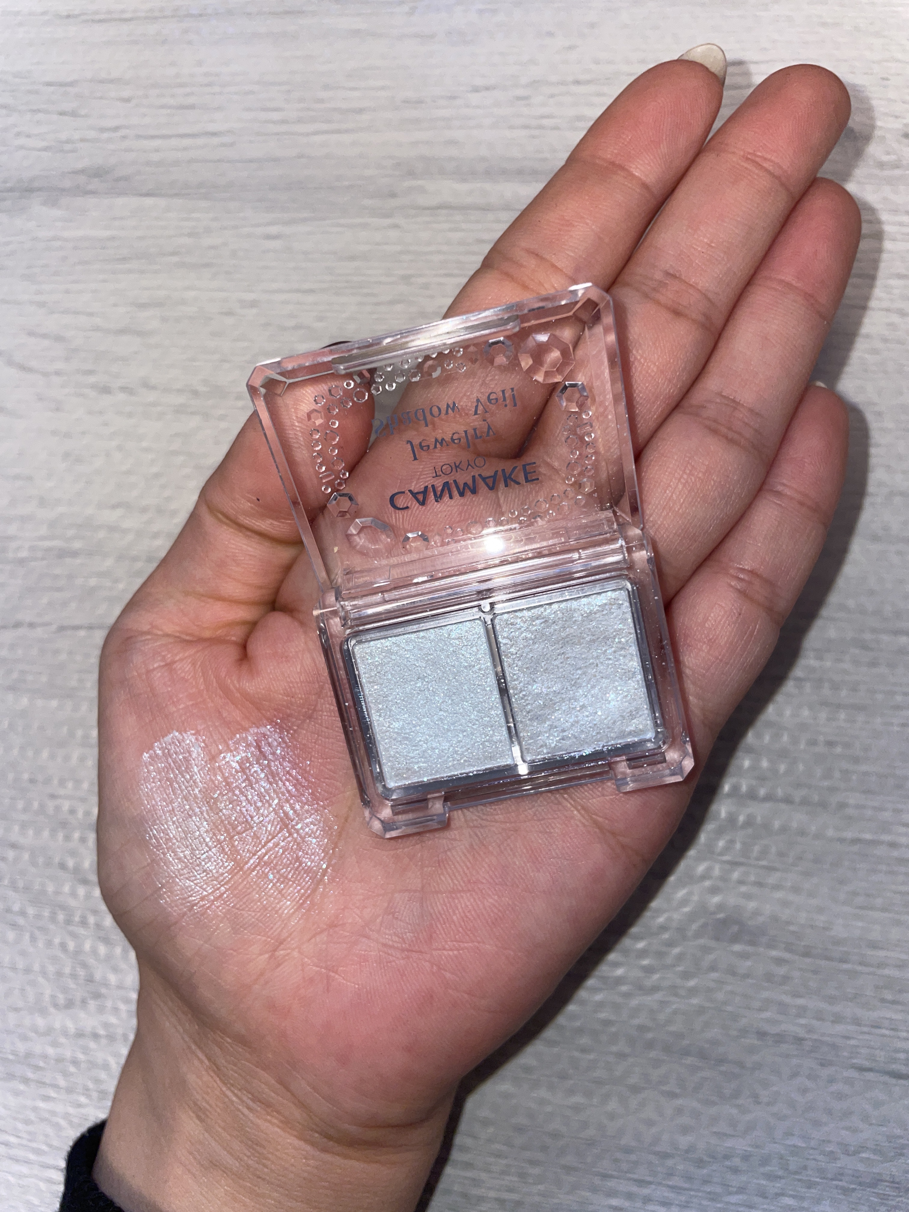 ジュエリーシャドウベール/キャンメイク/アイシャドウパレットを使ったクチコミ（1枚目）