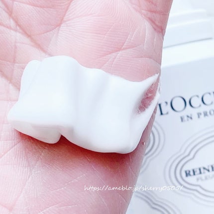 レーヌブランシュ イルミネイティングクレンジングフォーム/L'OCCITANE/洗顔フォームを使ったクチコミ(3枚目)