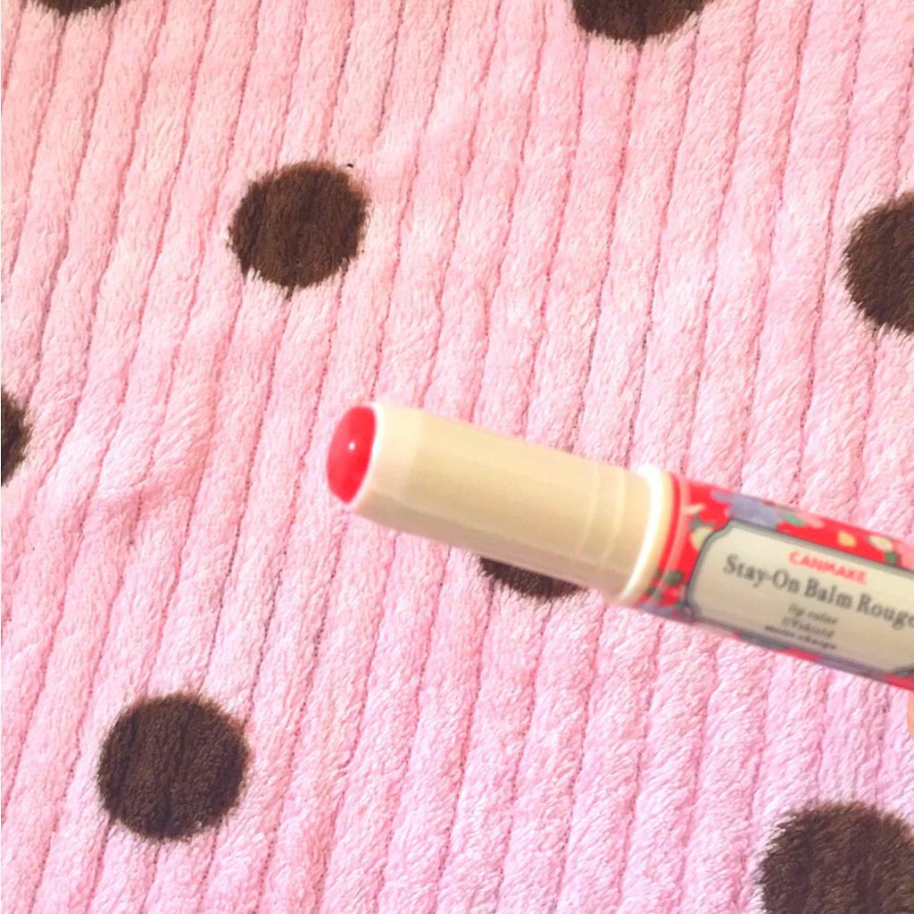 ステイオンバームルージュ/キャンメイク/口紅を使ったクチコミ（2枚目）