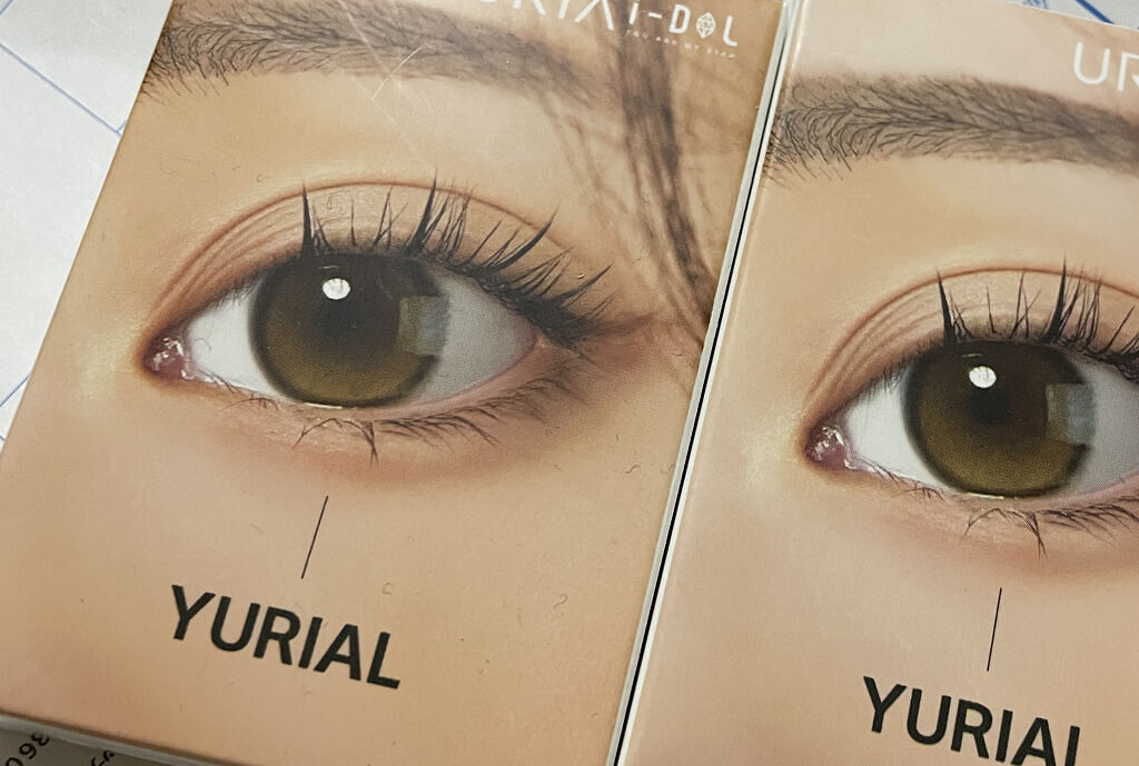 YURIAL Monthly/i-DOL/カラーコンタクトレンズを使ったクチコミ（1枚目）