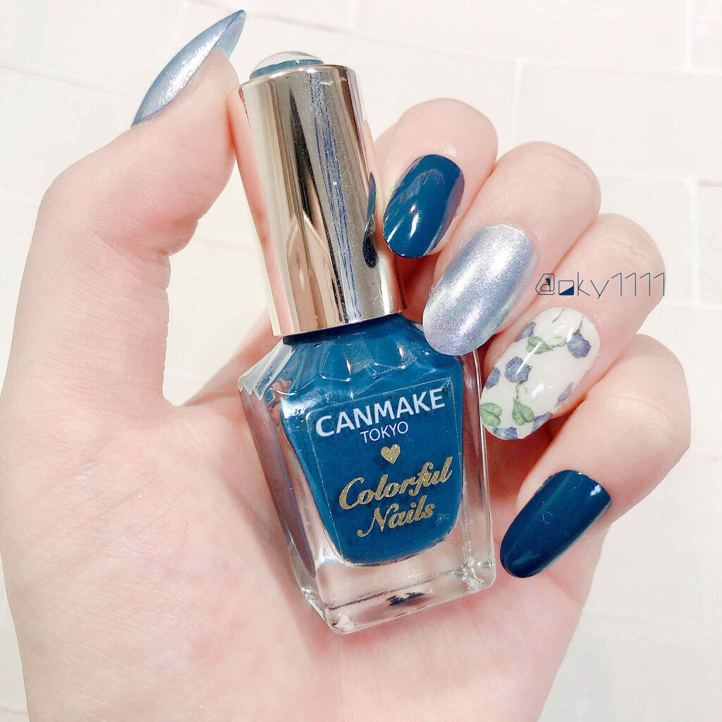 カラフルネイルズ/キャンメイク/マニキュアを使ったクチコミ（2枚目）