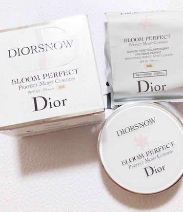 スノー ブルーム パーフェクト クッション SPF50／PA+++/Dior/クッションファンデーションを使ったクチコミ（1枚目）