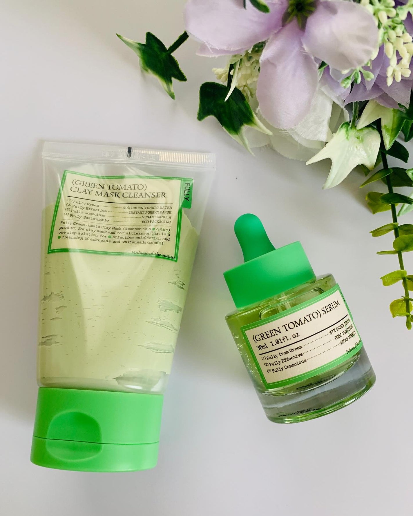 グリーントマトクレイマスククレンザー/FULLY/洗い流すパック・マスクを使ったクチコミ(1枚目)