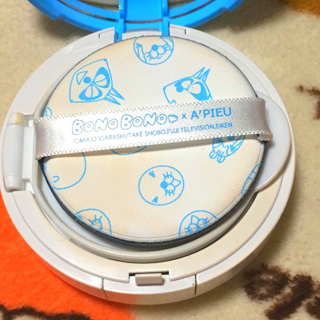 A'PIEU×ぼのぼの エアーフィットクッション/A’pieu/クッションファンデーションを使ったクチコミ(2枚目)