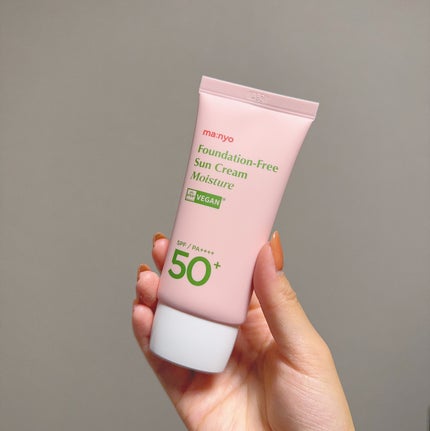ファンデフリー サンクリーム モイスチャー/manyo/日焼け止めクリームを使ったクチコミ(2枚目)