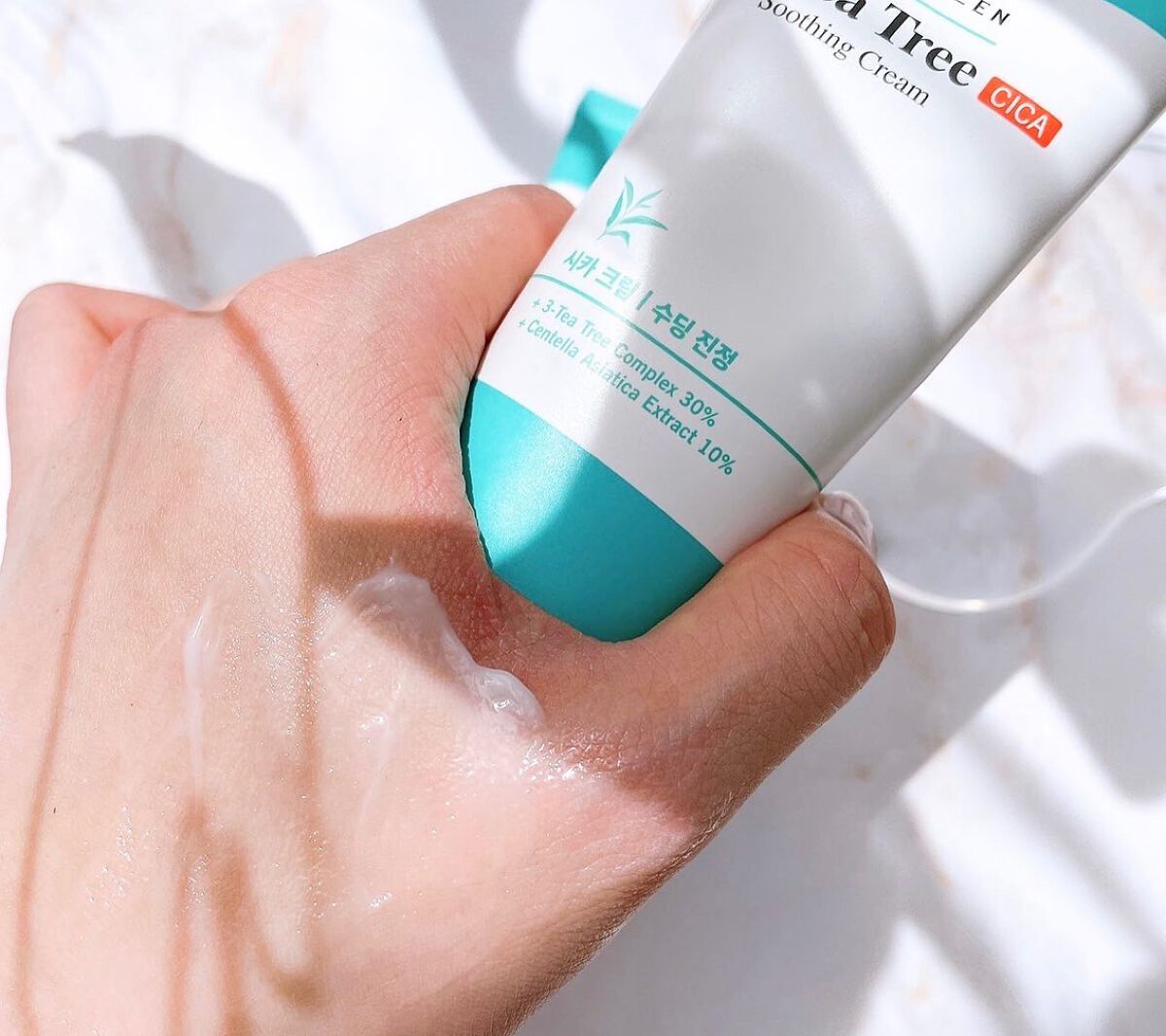 ティーツリーシカスージングクリーム/BRING GREEN/フェイスクリームを使ったクチコミ(9枚目)