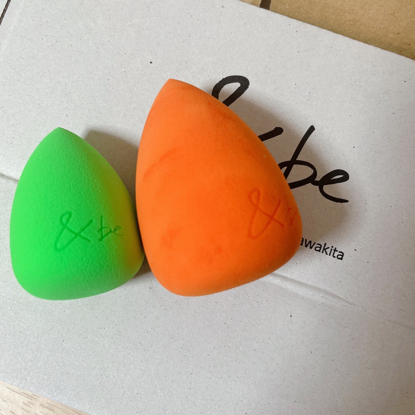 &be ブラックスポンジ/&be/パフ・スポンジを使ったクチコミ(2枚目)