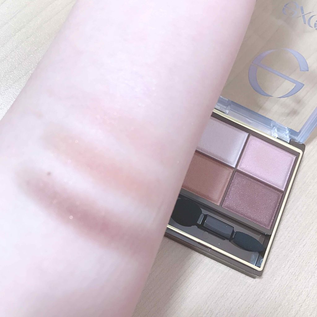 スキニーリッチシャドウ/excel/アイシャドウパレットを使ったクチコミ（2枚目）