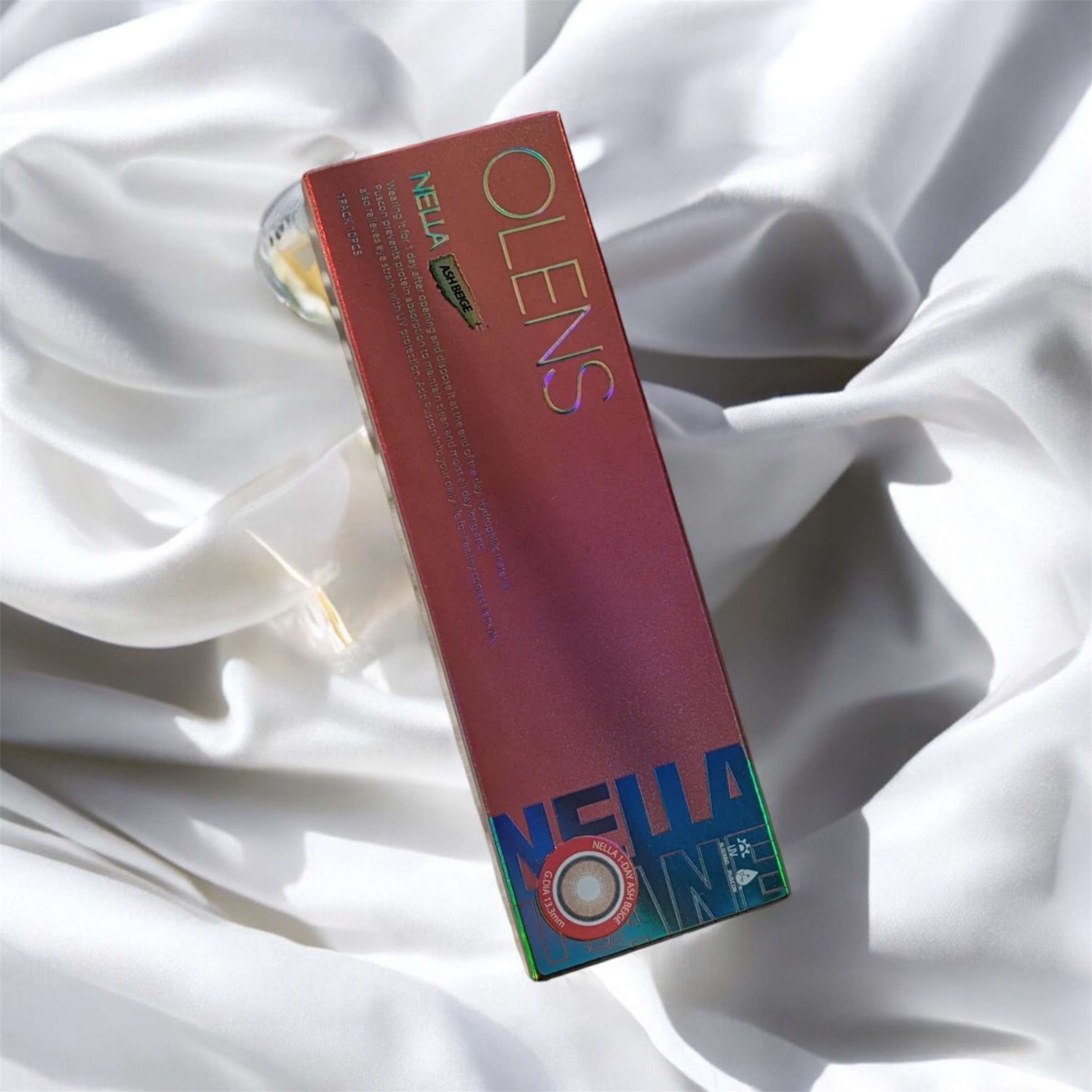 Nella 1day/OLENS/ワンデー（１DAY）カラコンを使ったクチコミ（1枚目）