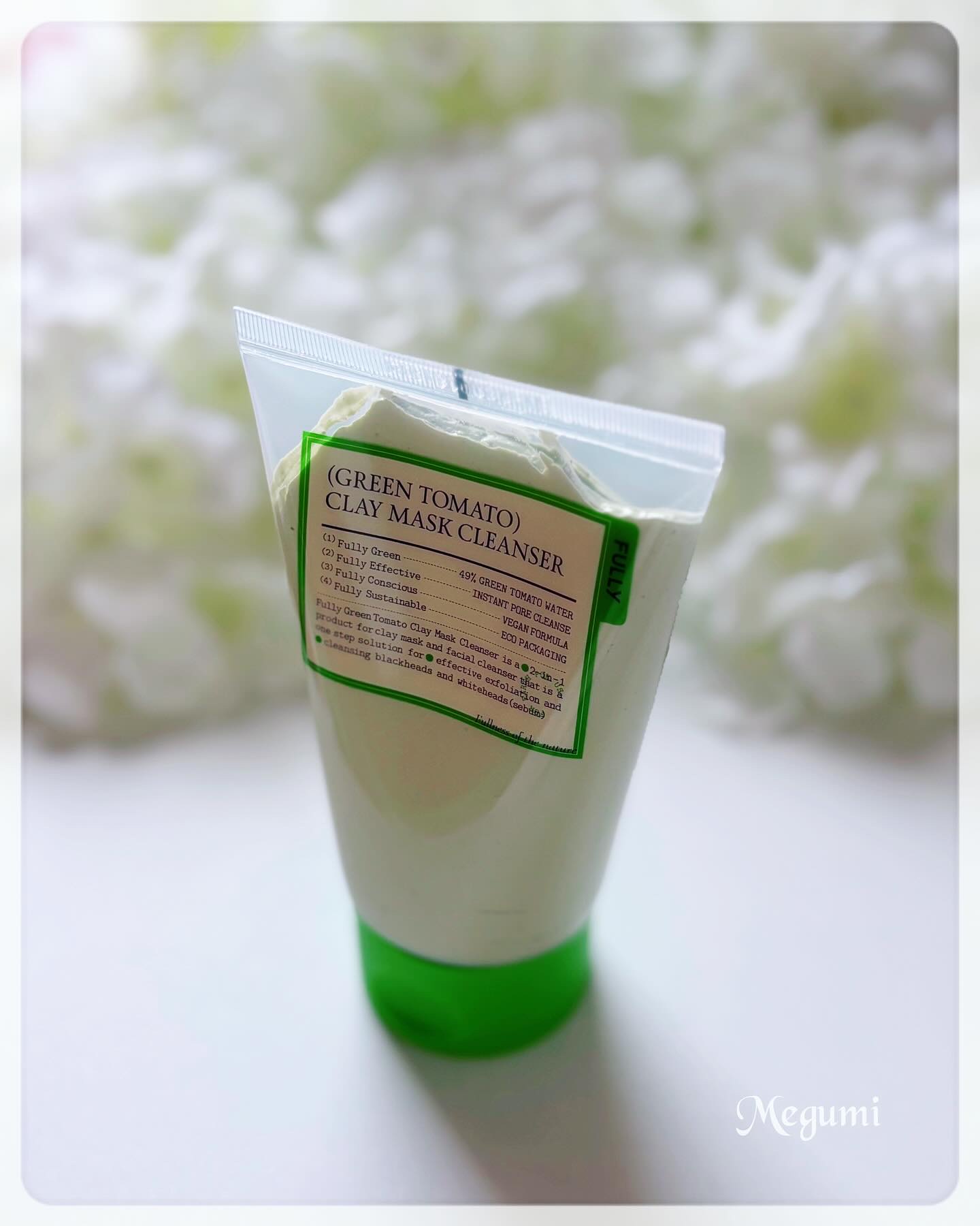 グリーントマトクレイマスククレンザー/FULLY/洗い流すパック・マスクを使ったクチコミ（1枚目）