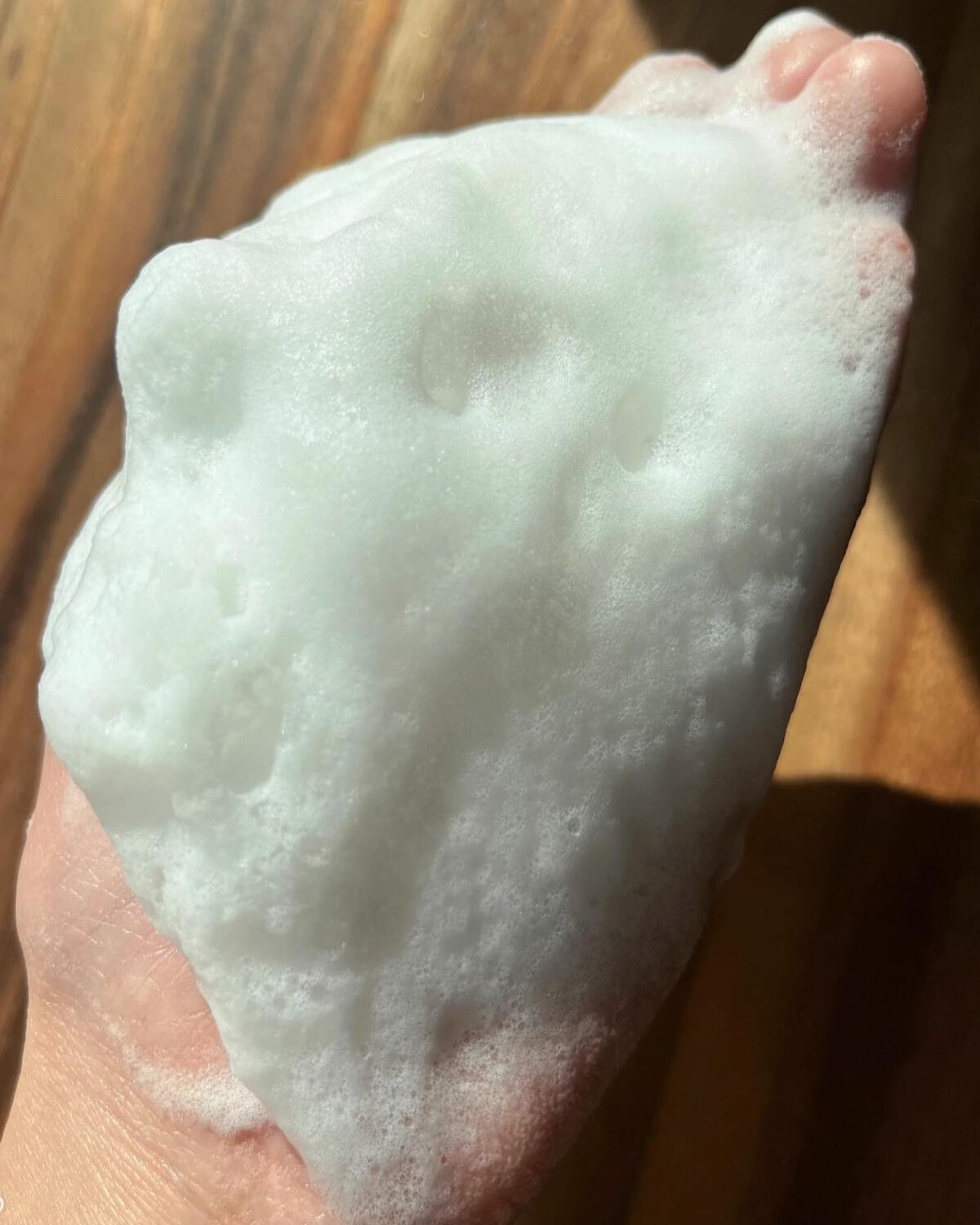 モイストピュアソープ しっとり/SiMPLE++/洗顔石鹸を使ったクチコミ(3枚目)