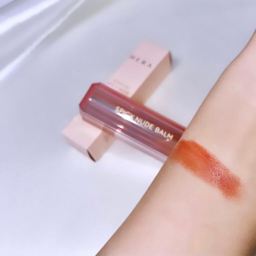 センシュアルスパイシーヌードバーム/HERA/口紅を使ったクチコミ(3枚目)