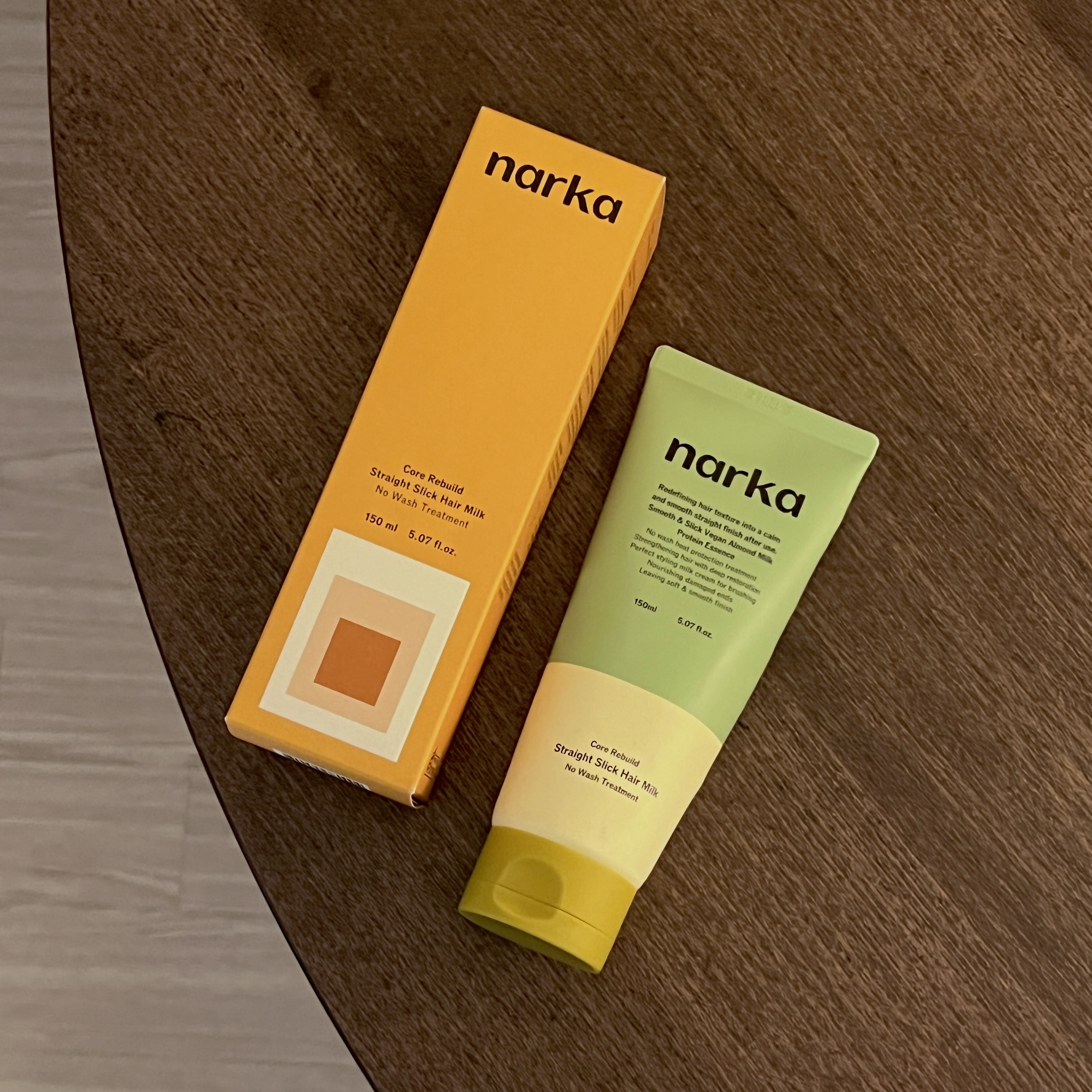 Core Rebuild Straight Slick Hair Milk/narka/ヘアミルクを使ったクチコミ（1枚目）