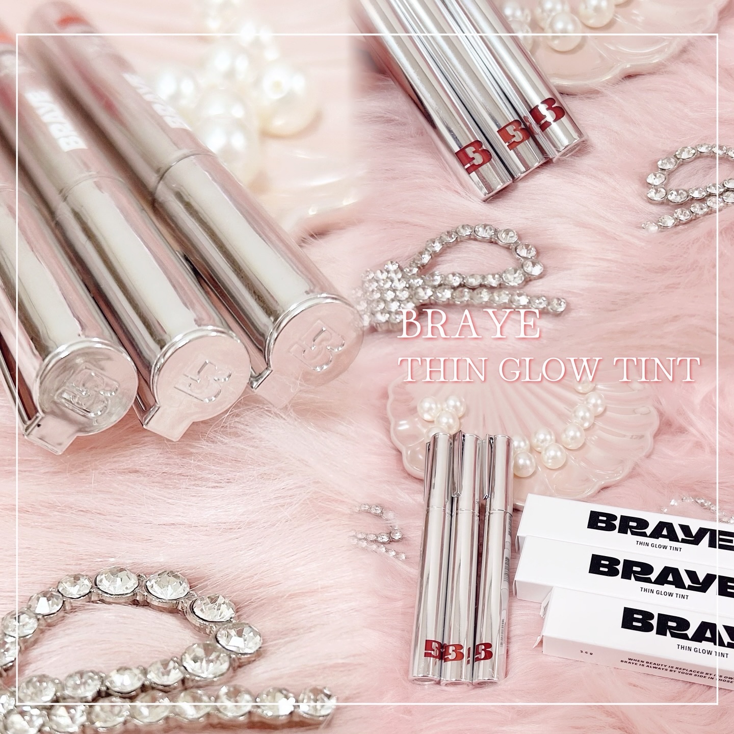 THIN GLOW TINT/BRAYE/口紅を使ったクチコミ（1枚目）