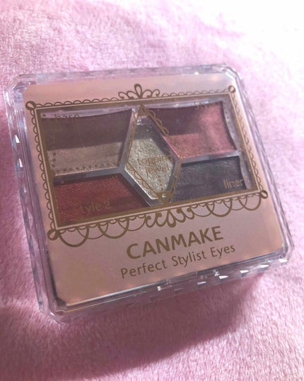 【旧品】パーフェクトスタイリストアイズ/キャンメイク/アイシャドウパレットを使ったクチコミ(1枚目)