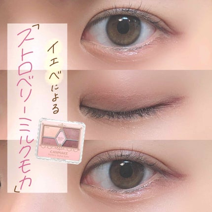 【旧品】パーフェクトスタイリストアイズ/キャンメイク/アイシャドウパレットを使ったクチコミ(1枚目)