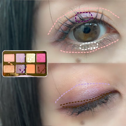 ザッツ マイ ジャム! ミニ アイシャドウ パレット /Too Faced/アイシャドウパレットを使ったクチコミ(4枚目)