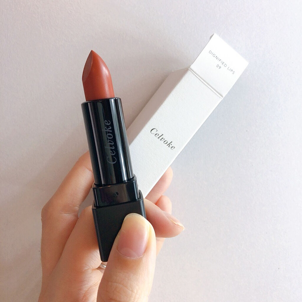 ディグニファイド リップス/Celvoke/口紅を使ったクチコミ（1枚目）