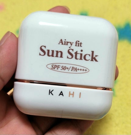 エアリーフィットサンスティック/KAHI/日焼け止めスティックを使ったクチコミ(1枚目)