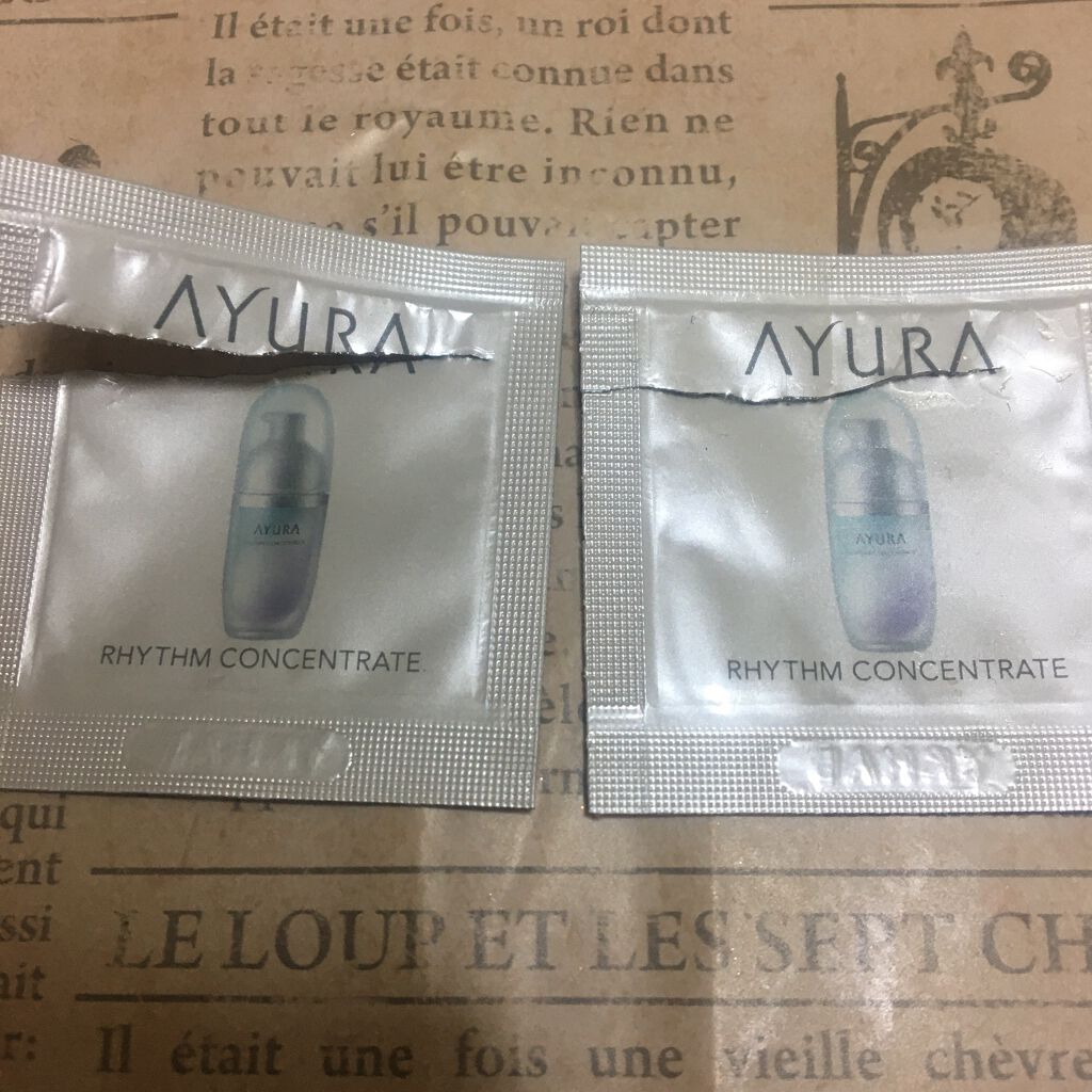 リズムコンセントレートα/AYURA/美容液を使ったクチコミ(1枚目)