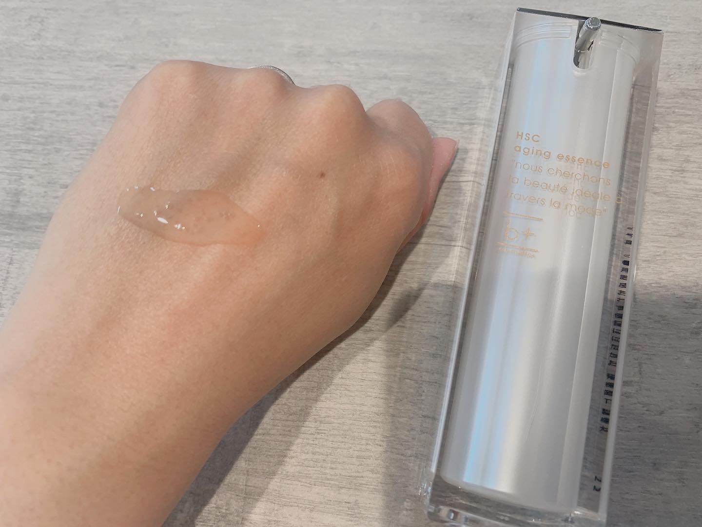 HSC エイジングエッセンス/b+ cosmetics/美容液を使ったクチコミ（2枚目）