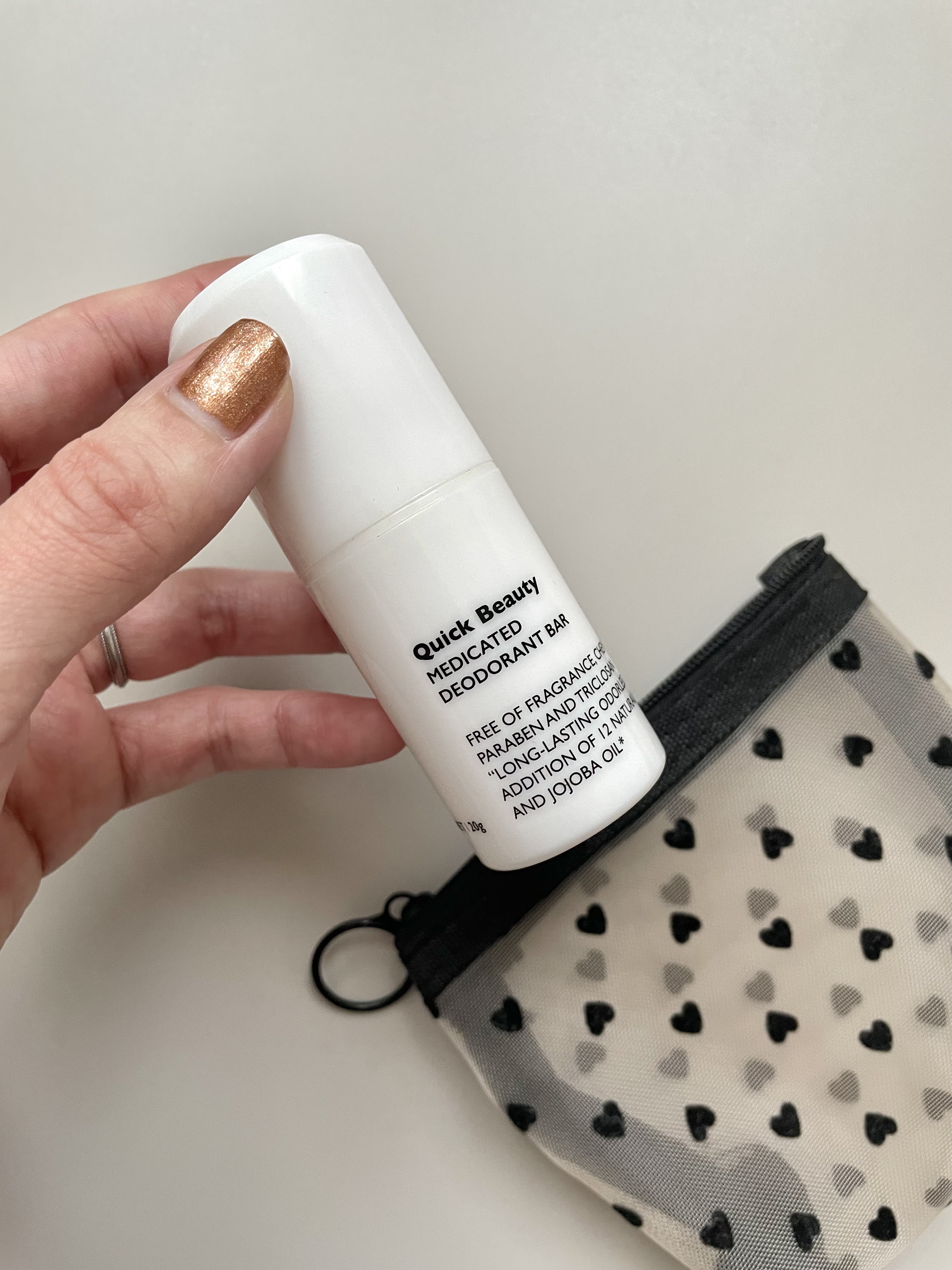 QB 薬用デオドラントバー 40C/クイックビューティー/デオドラント・制汗剤を使ったクチコミ（3枚目）