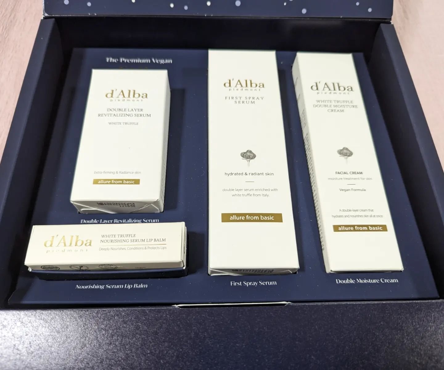 ホワイトトリュフナリシングセラムリップバーム/ダルバ/リップバームを使ったクチコミ（2枚目）