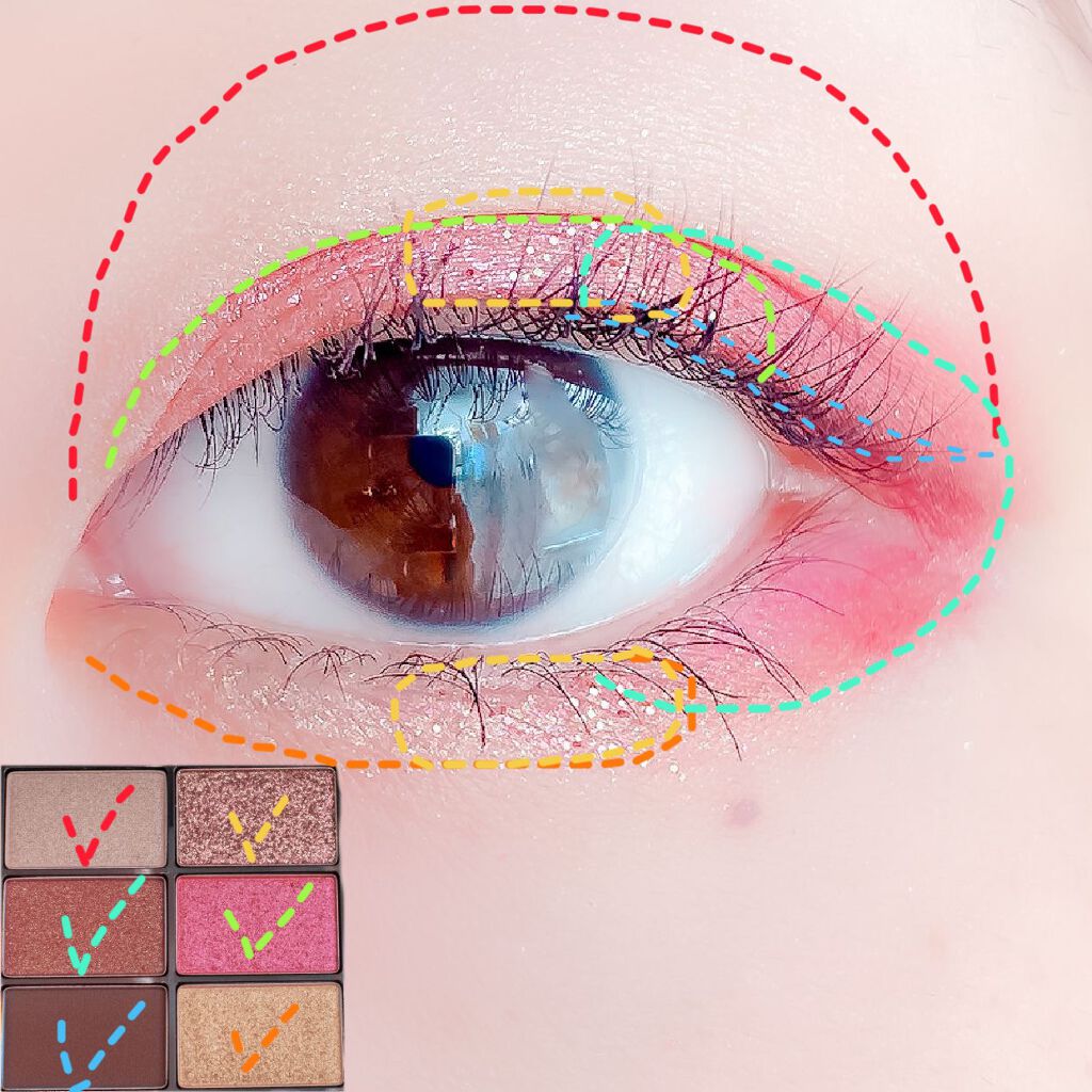 ディスコグラム アイパレット/shu uemura/アイシャドウパレットを使ったクチコミ(2枚目)