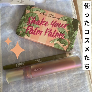 シェイク ユア パーム パームズ ミニ アイシャドウ パレット/Too Faced/アイシャドウパレットを使ったクチコミ（2枚目）