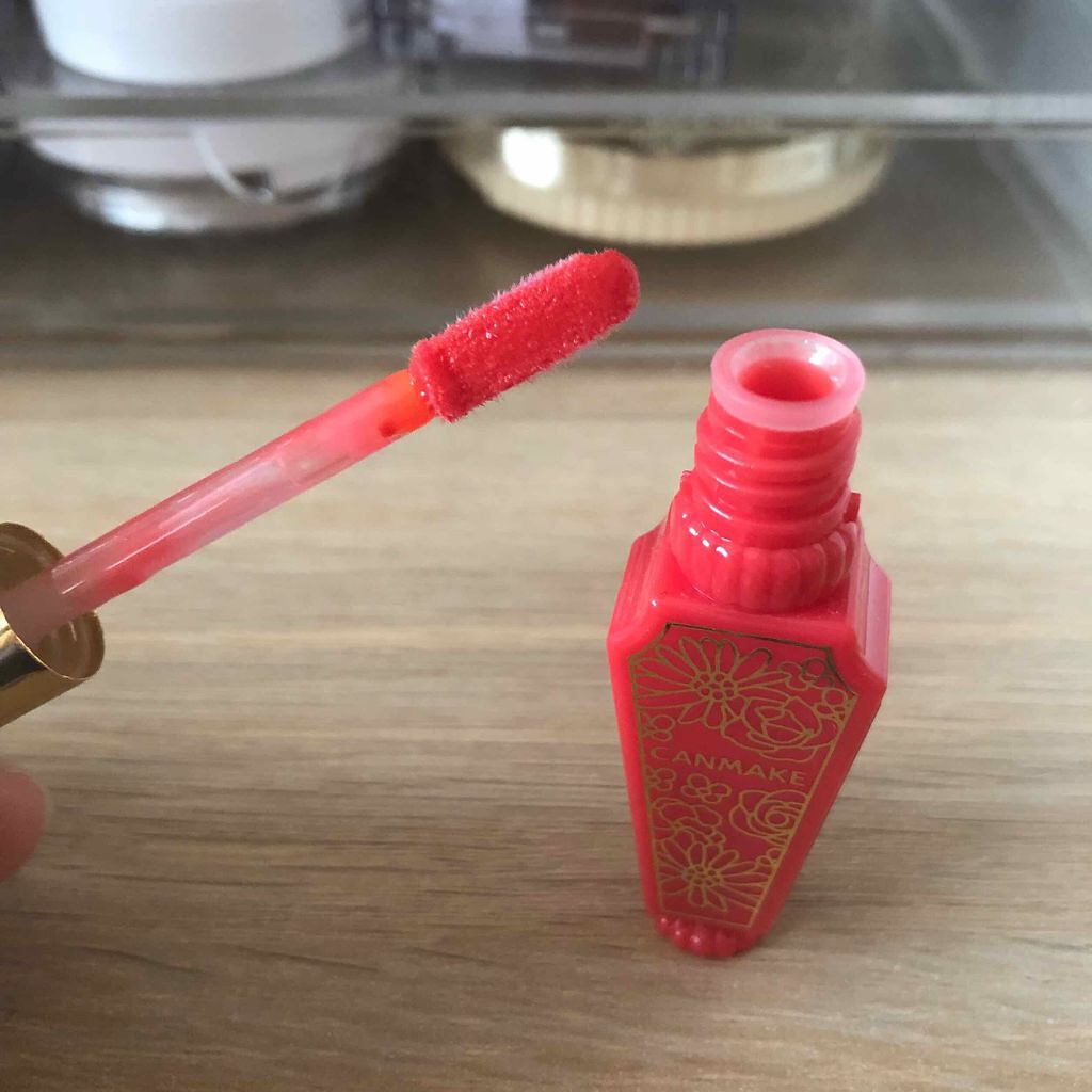 リップティントシロップ/キャンメイク/リップティントを使ったクチコミ(2枚目)