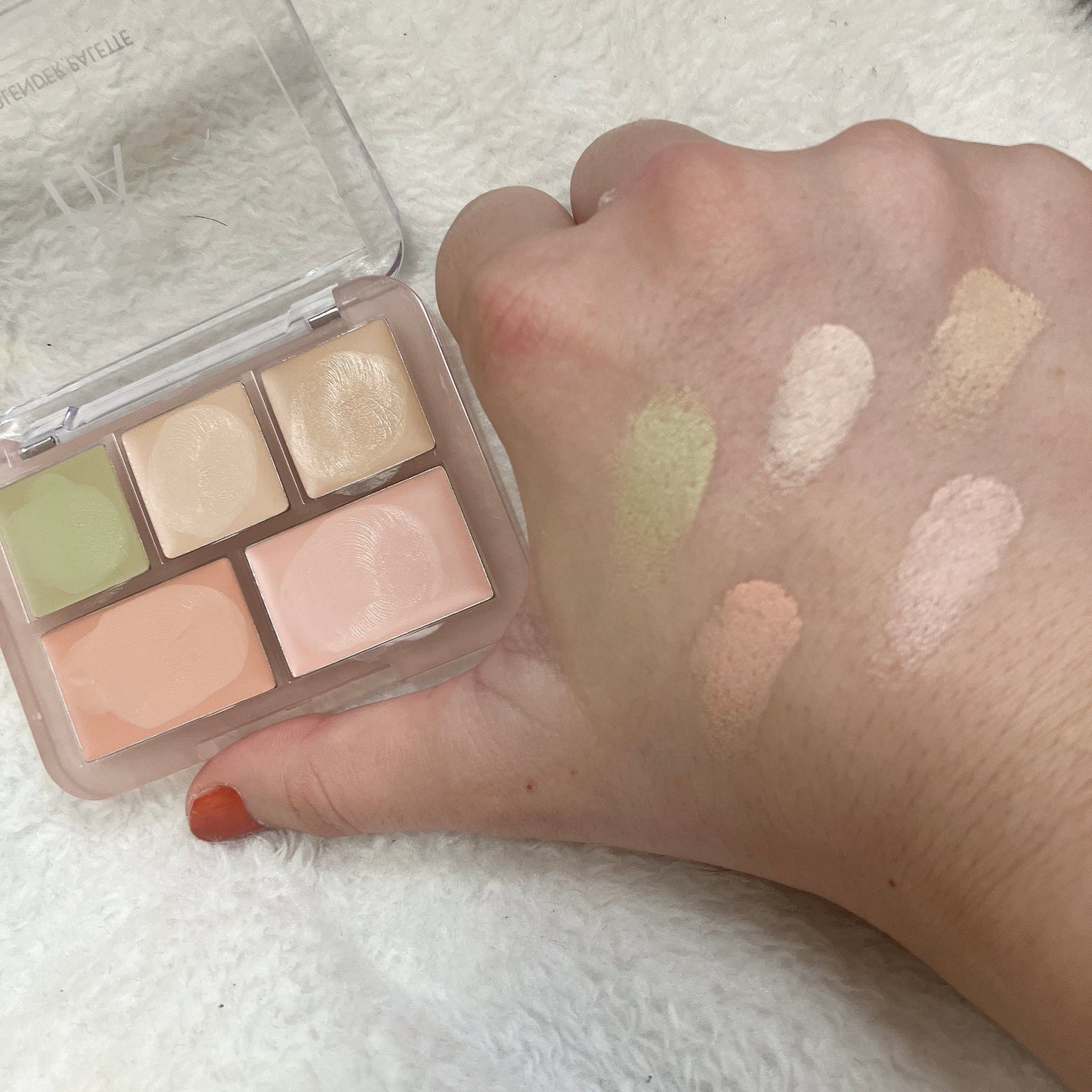 コンシールブレンダーパレット/LUNA/パレットコンシーラーを使ったクチコミ(2枚目)