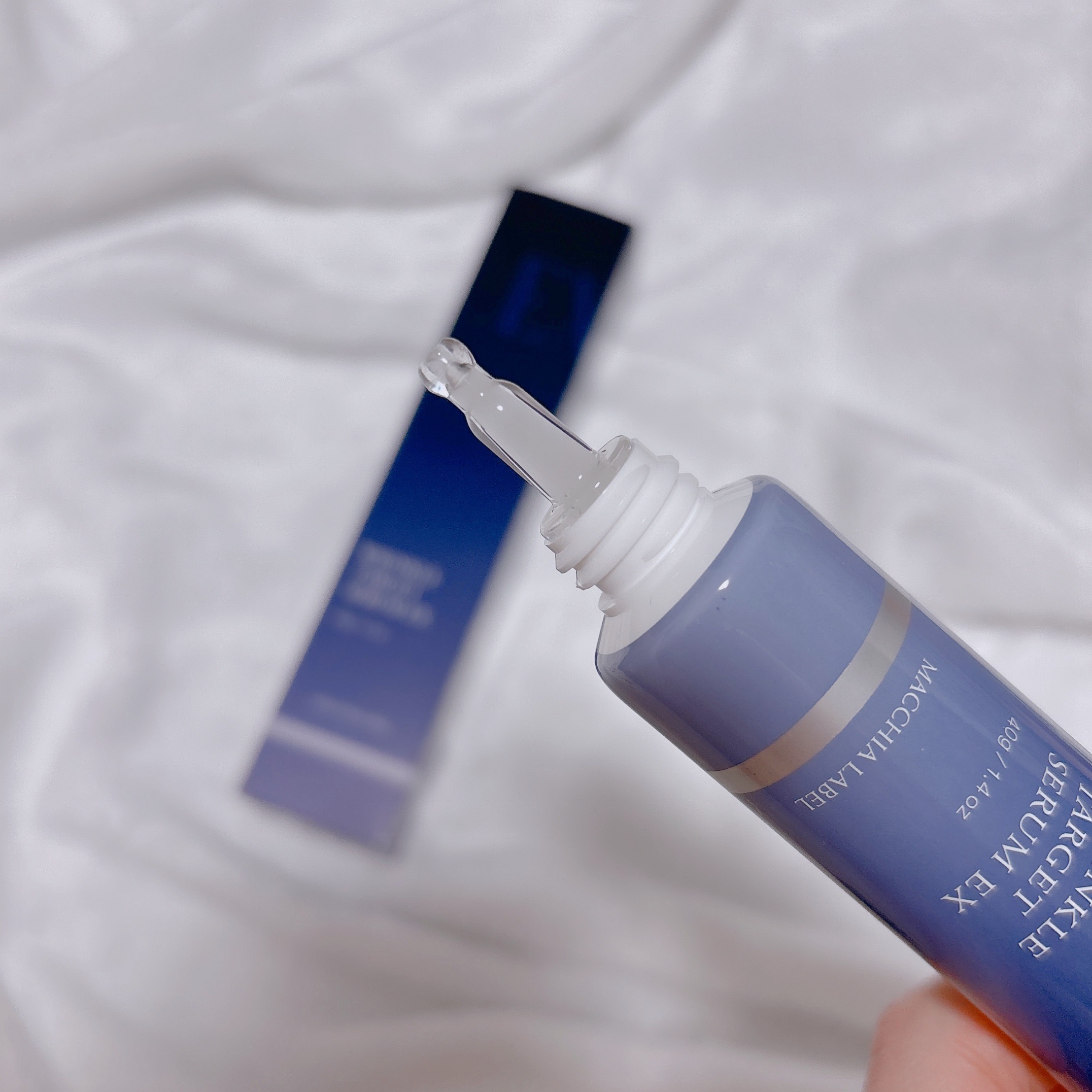 試してみた】薬用リンクルターゲットセラムEX Macchia Labelの効果