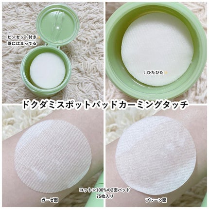 ドクダミカーミングタッチスポットパッド/Abib /トナーパッドを使ったクチコミ(2枚目)