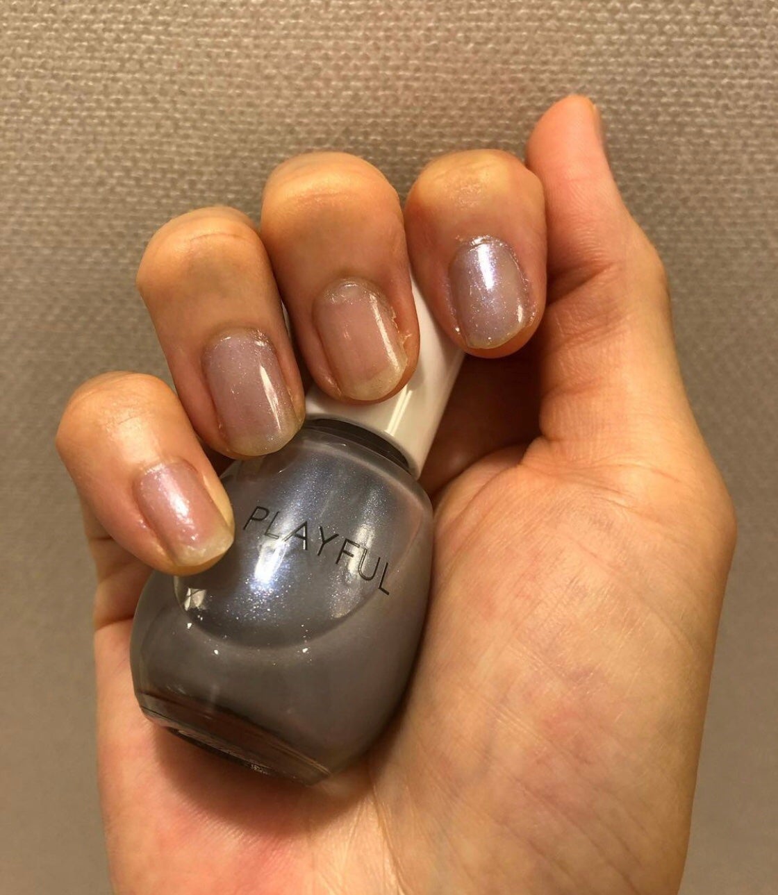 プレイフル プリズムモイストコート/PLAYFUL/オールインワンネイルを使ったクチコミ(2枚目)