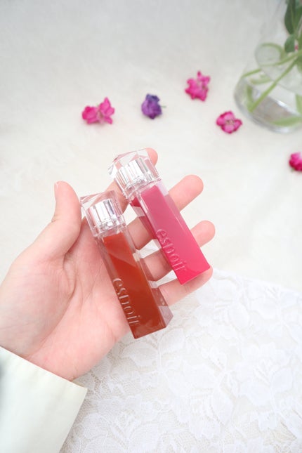 クチュールリップティントグレイズ/espoir/リップティントを使ったクチコミ(5枚目)