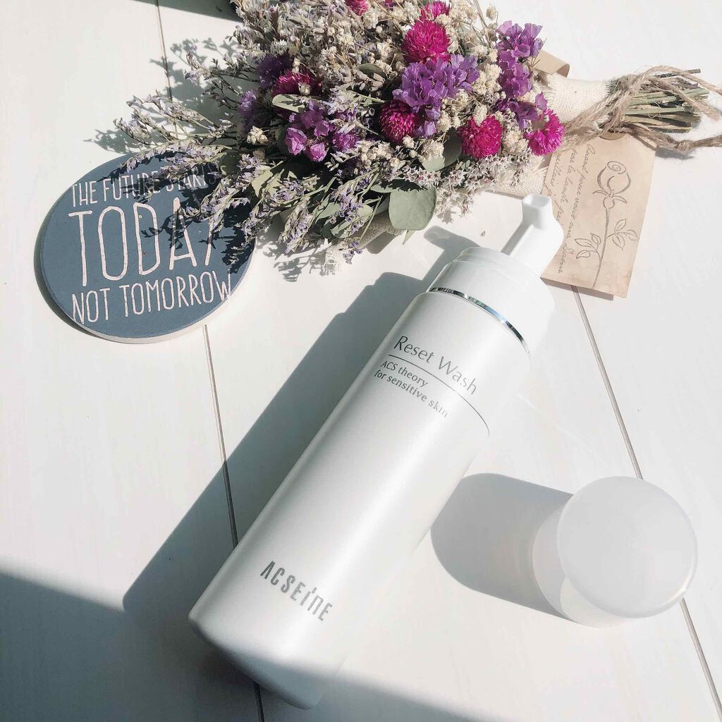 リセット ウォッシュ/ACSEINE/泡洗顔を使ったクチコミ（1枚目）
