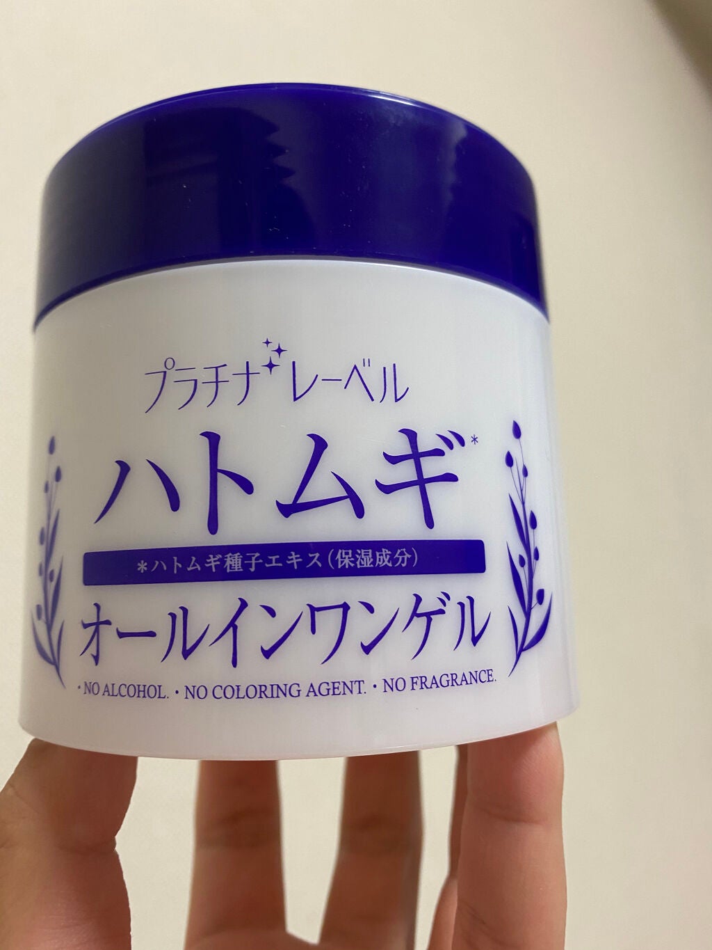 ハトムギオールインワンゲル/プラチナレーベル/オールインワン化粧品を使ったクチコミ(1枚目)