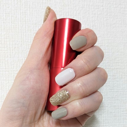 セミキュアジェルネイル(ハンド)/ohora/ネイルシールを使ったクチコミ(7枚目)