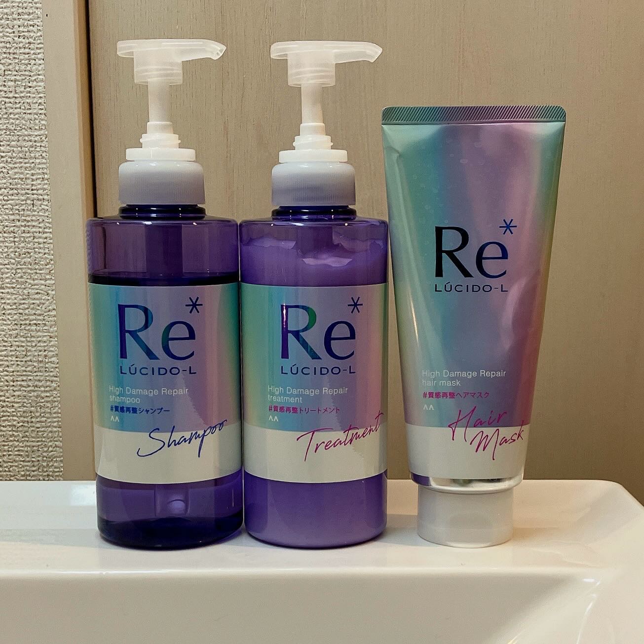 #質感再整ヘアマスク/ルシードエル/ヘアマスク・ヘアパックを使ったクチコミ（1枚目）