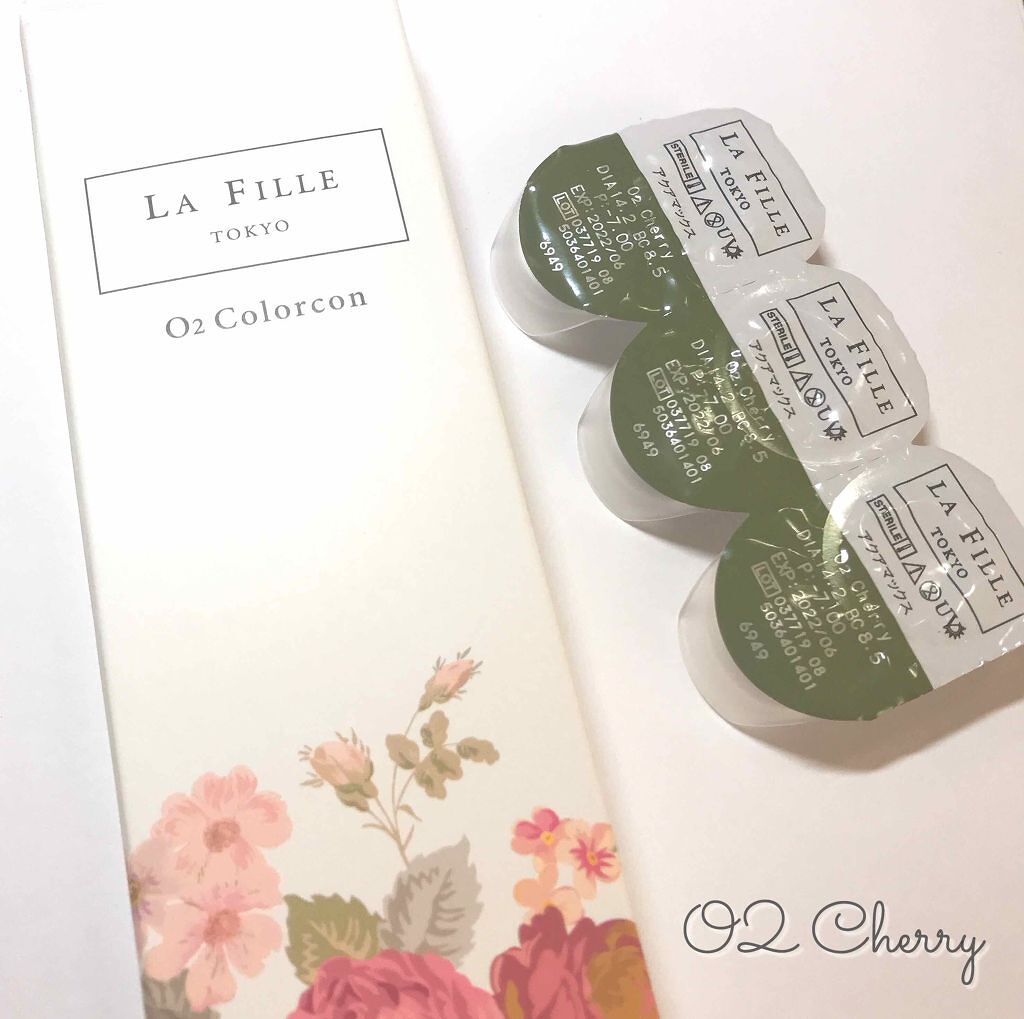 LA FILLE (ラ・フィーユ)/LA FILLE/カラーコンタクトレンズを使ったクチコミ(1枚目)