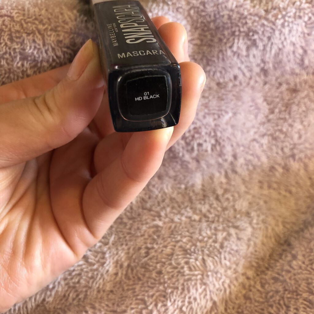 スナップスカラ 01 ブラック/MAYBELLINE NEW YORK/マスカラを使ったクチコミ（3枚目）