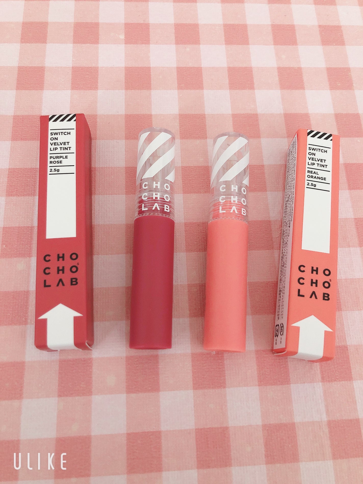 スウィッチオン ベルベット リップティント/CHOCHOSLAB/リップティントを使ったクチコミ(1枚目)