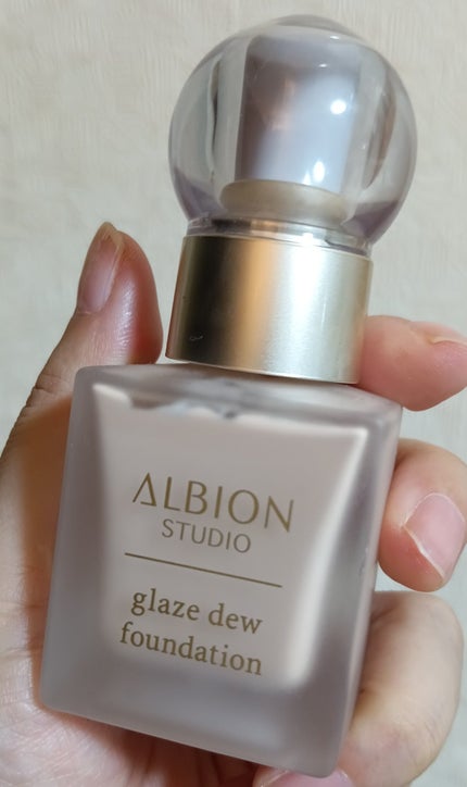 アルビオン スタジオ グレイズデュウ ファンデーション/ALBION/リキッドファンデーションを使ったクチコミ(1枚目)