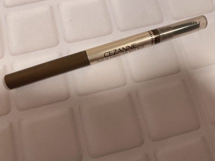 ブラシ付きアイブロウ繰り出し/CEZANNE/アイブロウペンシルを使ったクチコミ(1枚目)