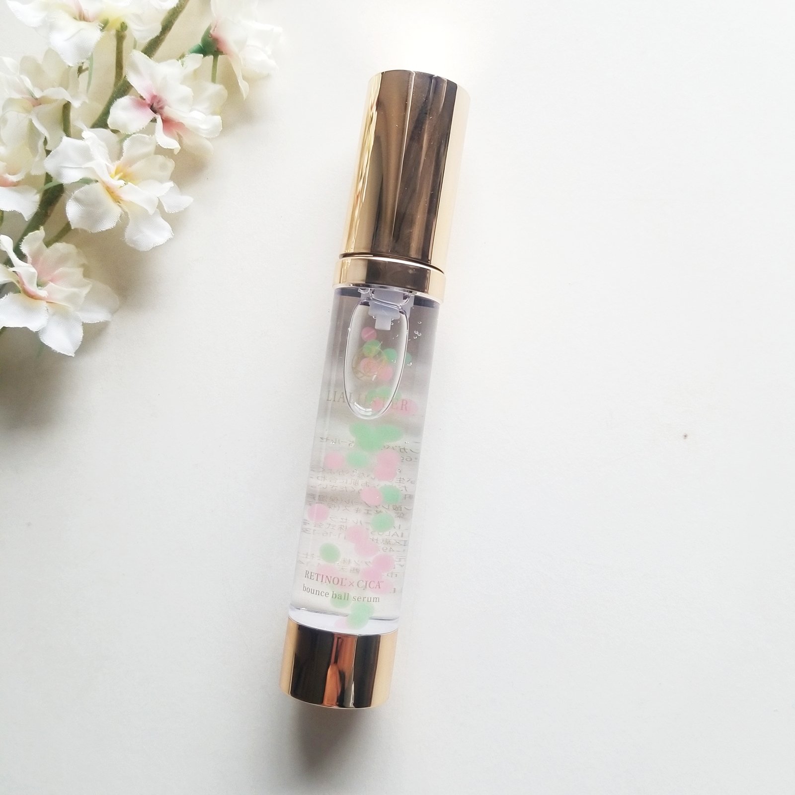 レチノール×シカ バウンスボールセラム/LIALUSTER/美容液を使ったクチコミ（2枚目）