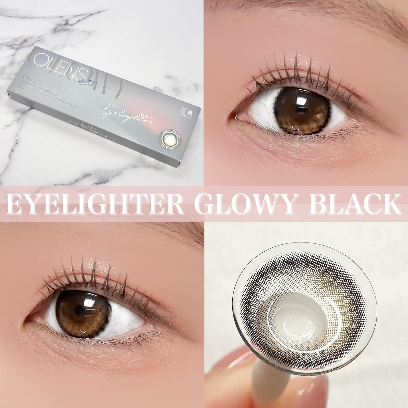 Glowy 1day/OLENS/ワンデー(1DAY)カラコンを使ったクチコミ(1枚目)