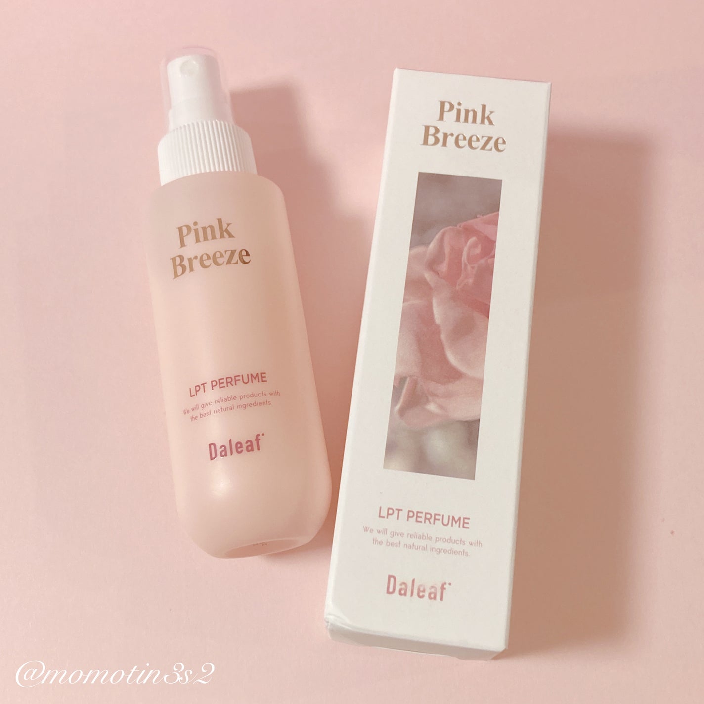 パフュームヘアパックインミスト Pink Breeze/Daleaf/アウトバストリートメントを使ったクチコミ(4枚目)